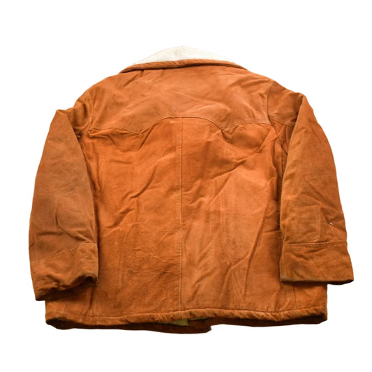 Vintage 1980s House Of Peerless Shearling Leather Jacket from propervintagecanada