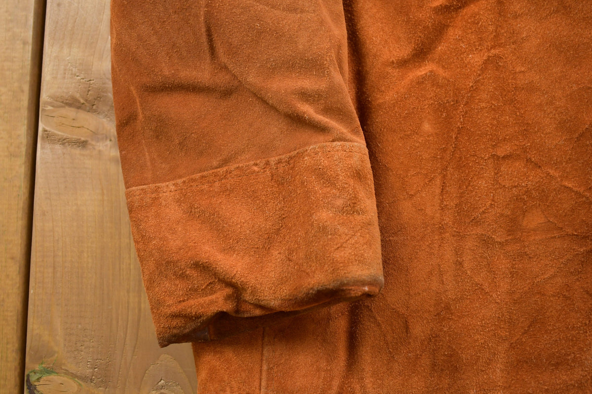 Vintage 1980s House Of Peerless Shearling Leather Jacket from propervintagecanada