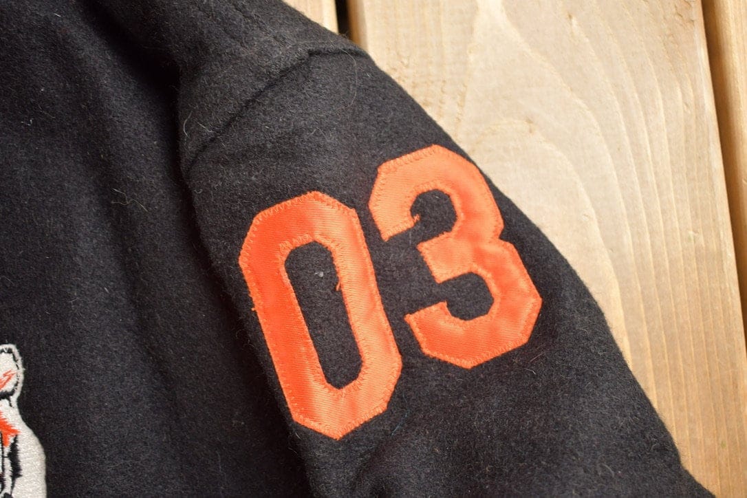 Vintage 1980s Howland Tigers Ohio Wool Varsity Jacket Men's 2XL from propervintagecanada