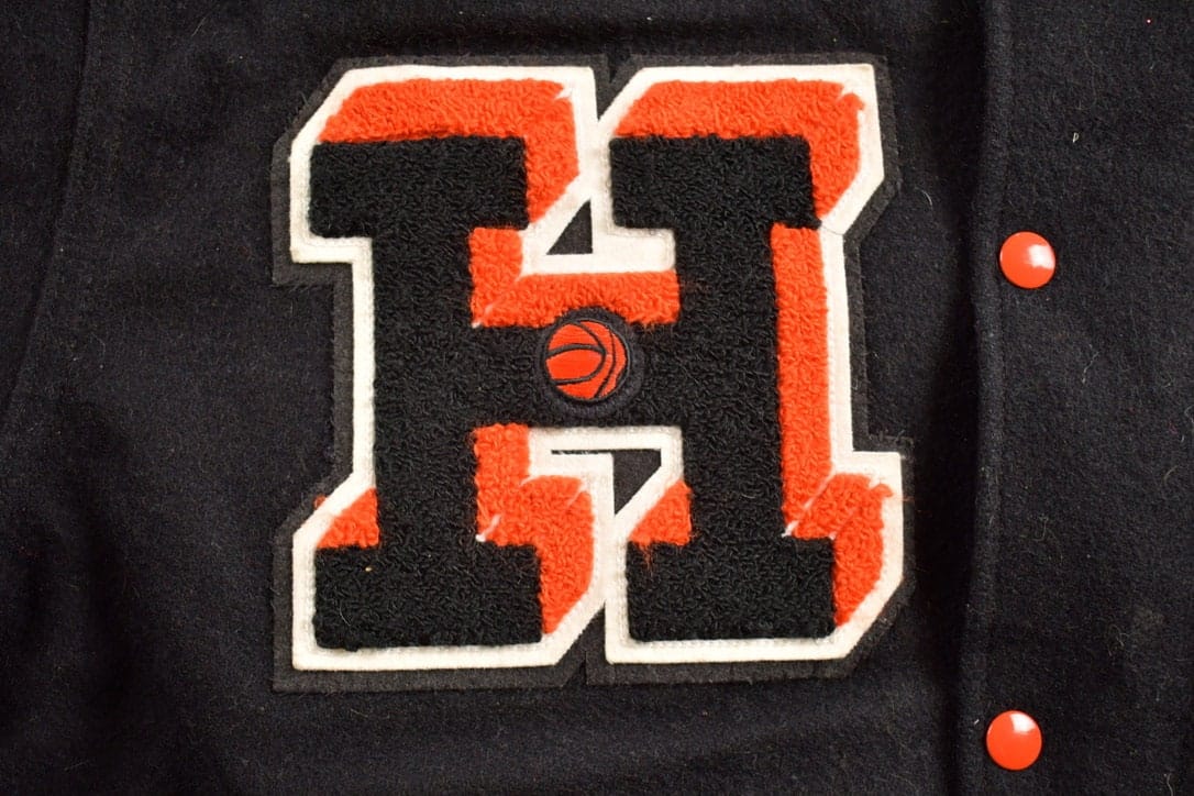 Vintage 1980s Howland Tigers Ohio Wool Varsity Jacket Men's 2XL from propervintagecanada