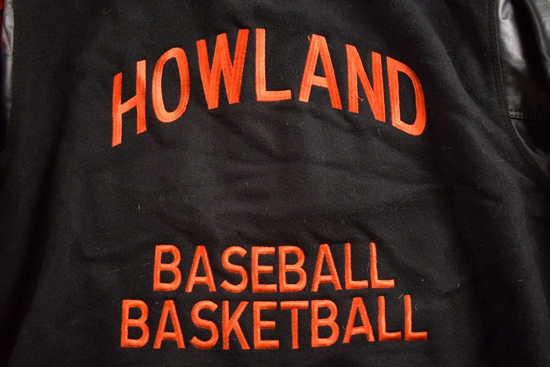 Vintage 1980s Howland Tigers Ohio Wool Varsity Jacket Men's 2XL from propervintagecanada