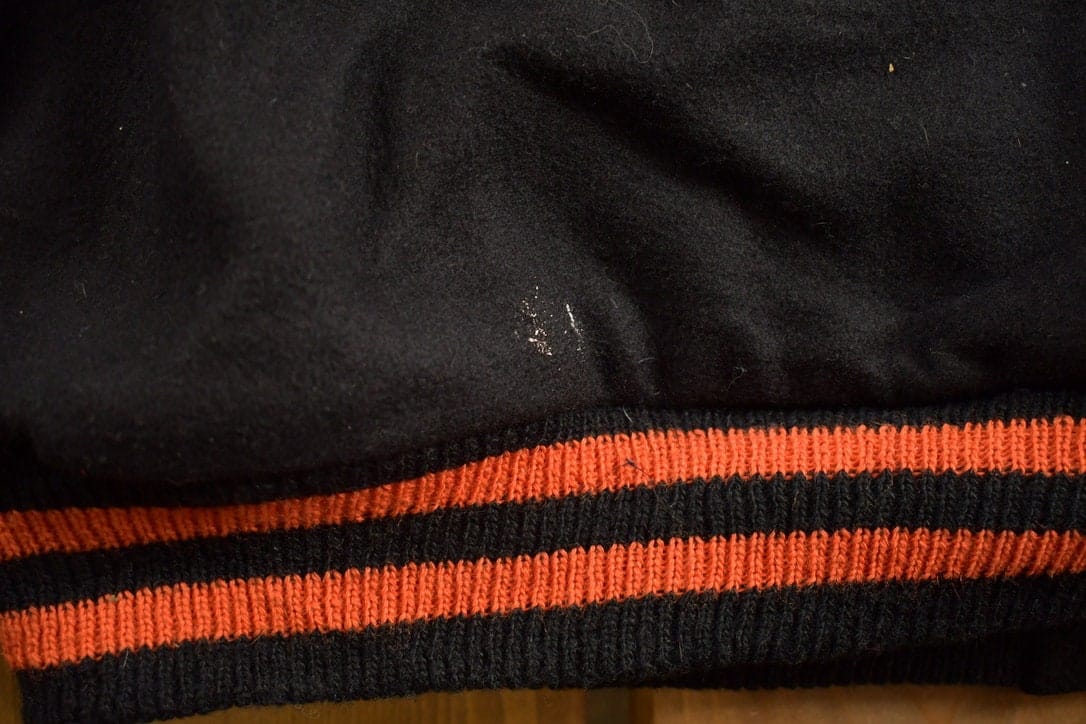 Vintage 1980s Howland Tigers Ohio Wool Varsity Jacket Men's 2XL from propervintagecanada