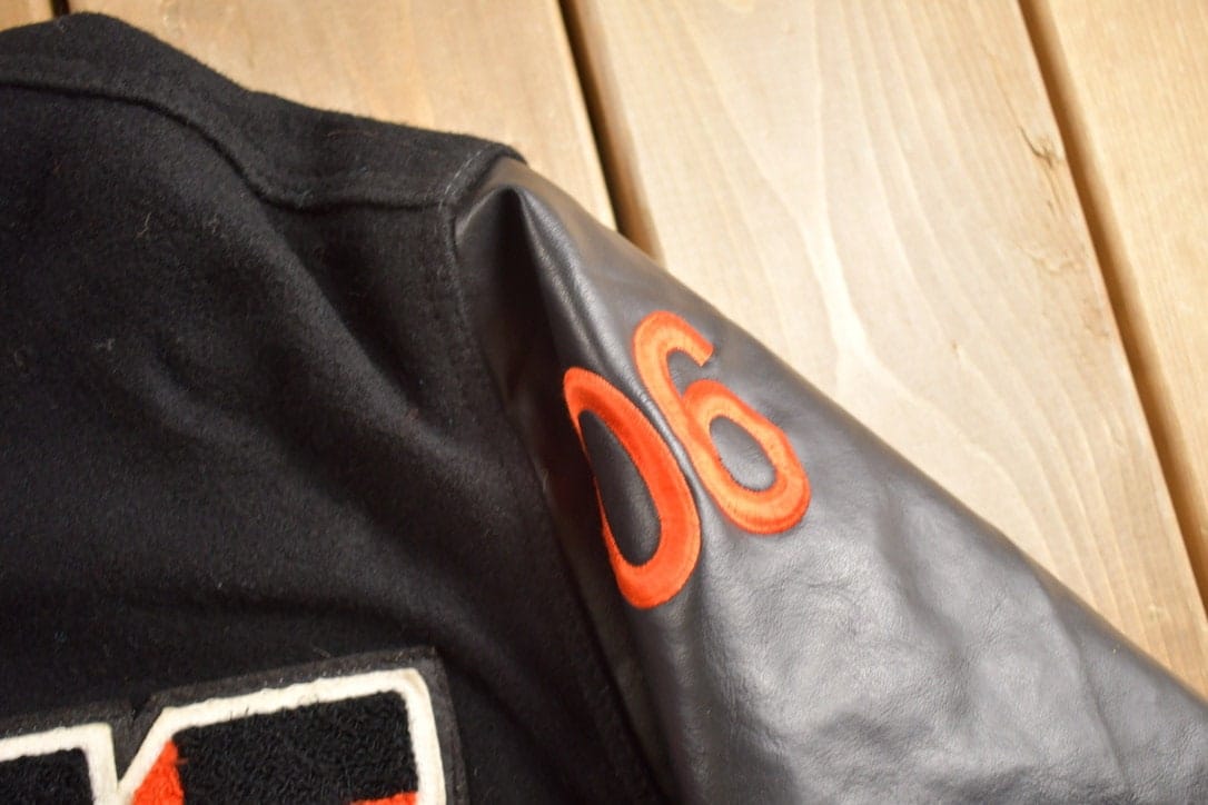 Vintage 1980s Howland Tigers Ohio Wool Varsity Jacket Men's 2XL from propervintagecanada