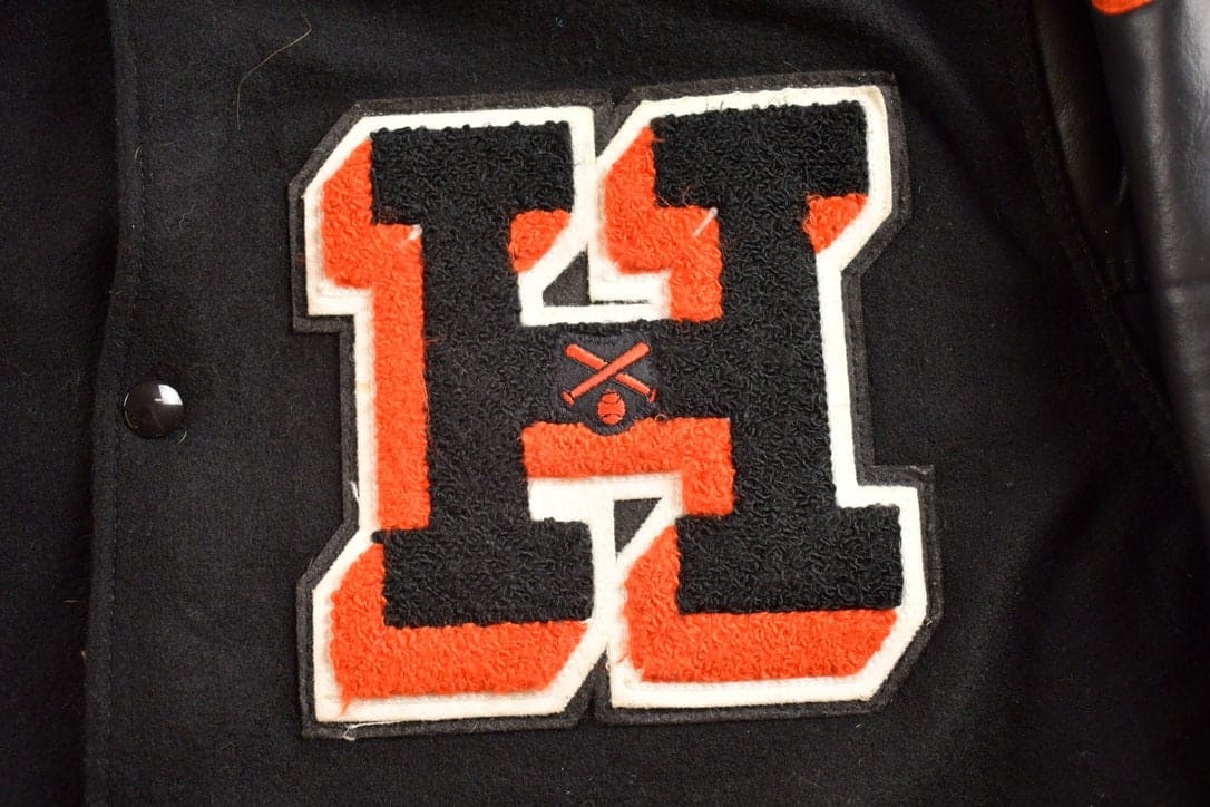 Vintage 1980s Howland Tigers Ohio Wool Varsity Jacket Men's 2XL from propervintagecanada