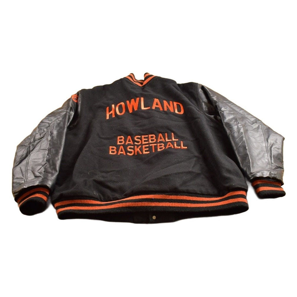 Vintage 1980s Howland Tigers Ohio Wool Varsity Jacket Men's 2XL from propervintagecanada