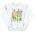 Vintage 1980s Hunters Funny Cartoon Graphic Print Crewneck Sweatshirt Men&