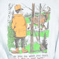 Vintage 1980s Hunters Funny Cartoon Graphic Print Crewneck Sweatshirt Men's M from propervintagecanada