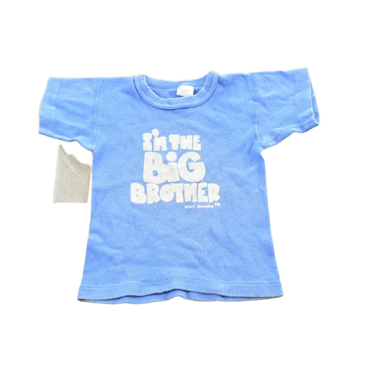 Vintage 1980s Im The Big Brother Graphic T Shirt Youth 3T from propervintagecanada