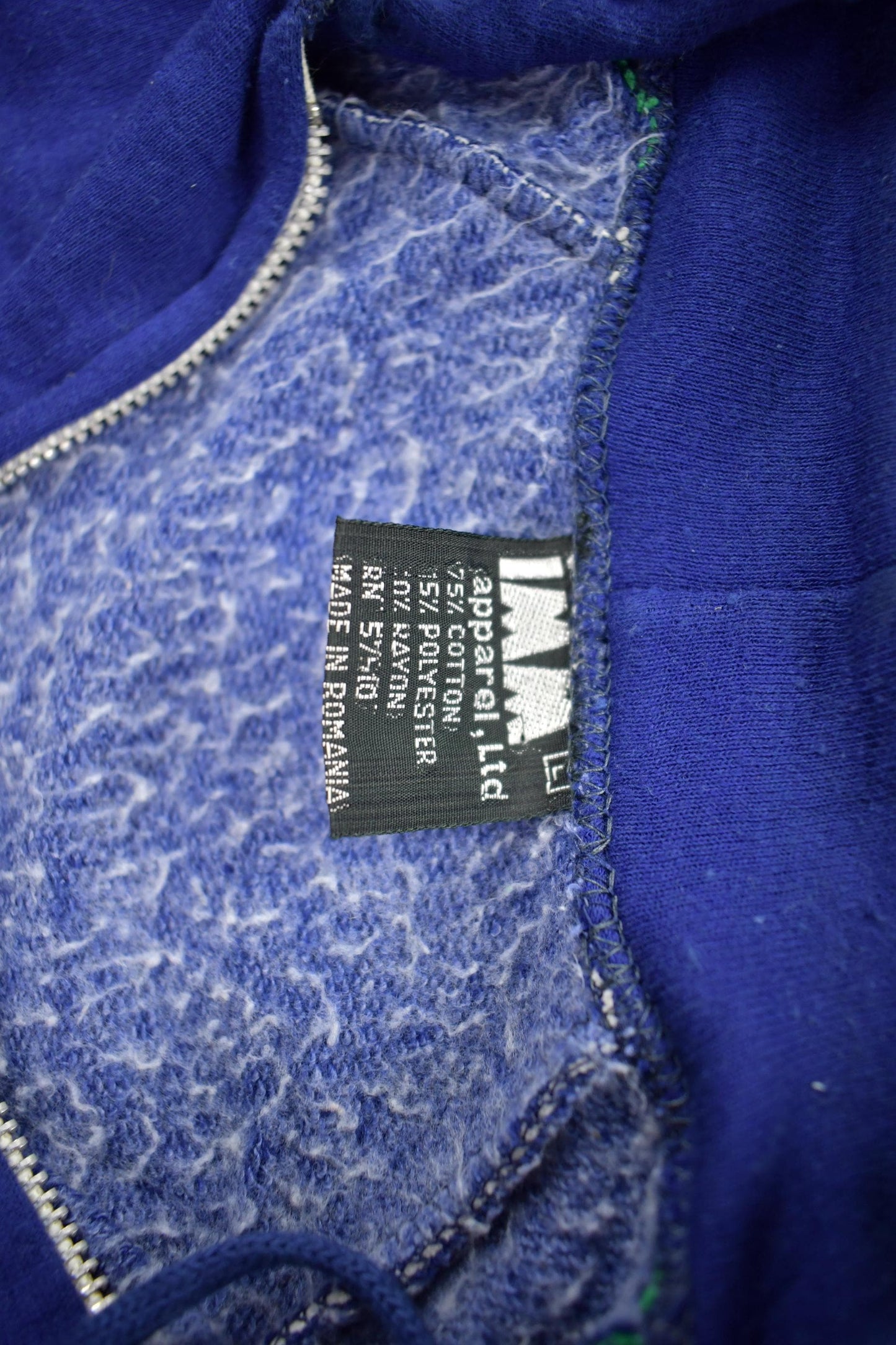 Vintage 1980s IMM Hoodie Men's Medium from propervintagecanada