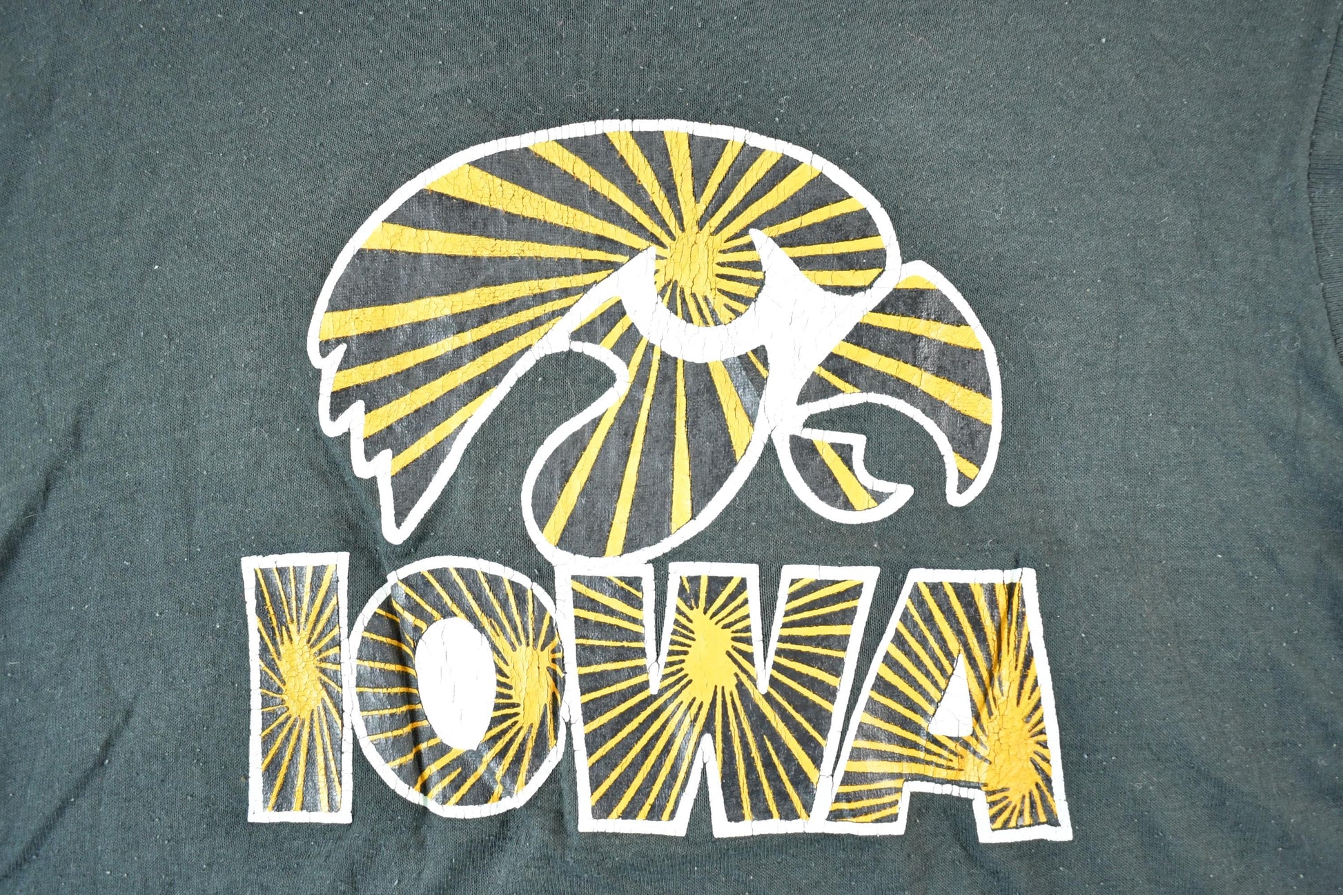 Vintage 1980s Iowa State University Hawkeyes Collegiate Tank Top Mens Large from propervintagecanada