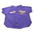 Vintage 1980s Italian Club West Coast Purple Baseball Jersey Men&