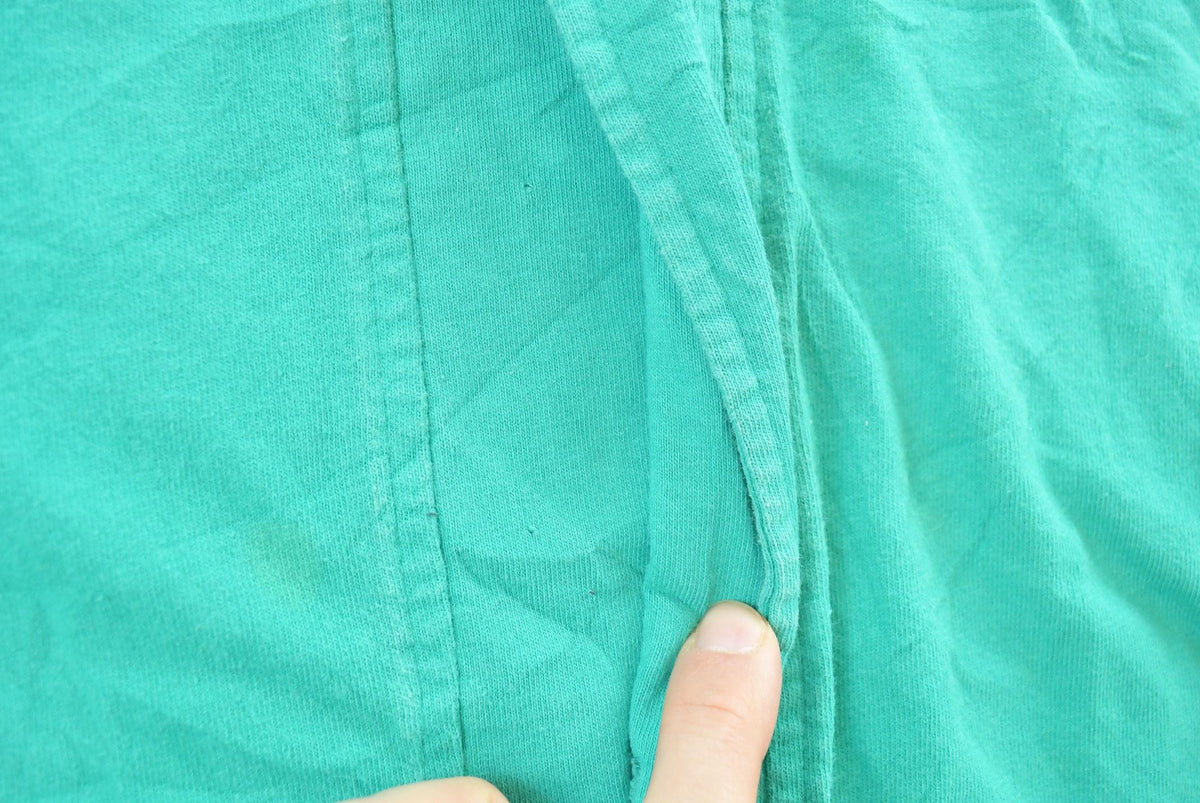 Vintage 1980s Italian Club West Coast Teal Baseball Jersey Men's XL from propervintagecanada