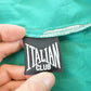 Vintage 1980s Italian Club West Coast Teal Baseball Jersey Men's XL from propervintagecanada