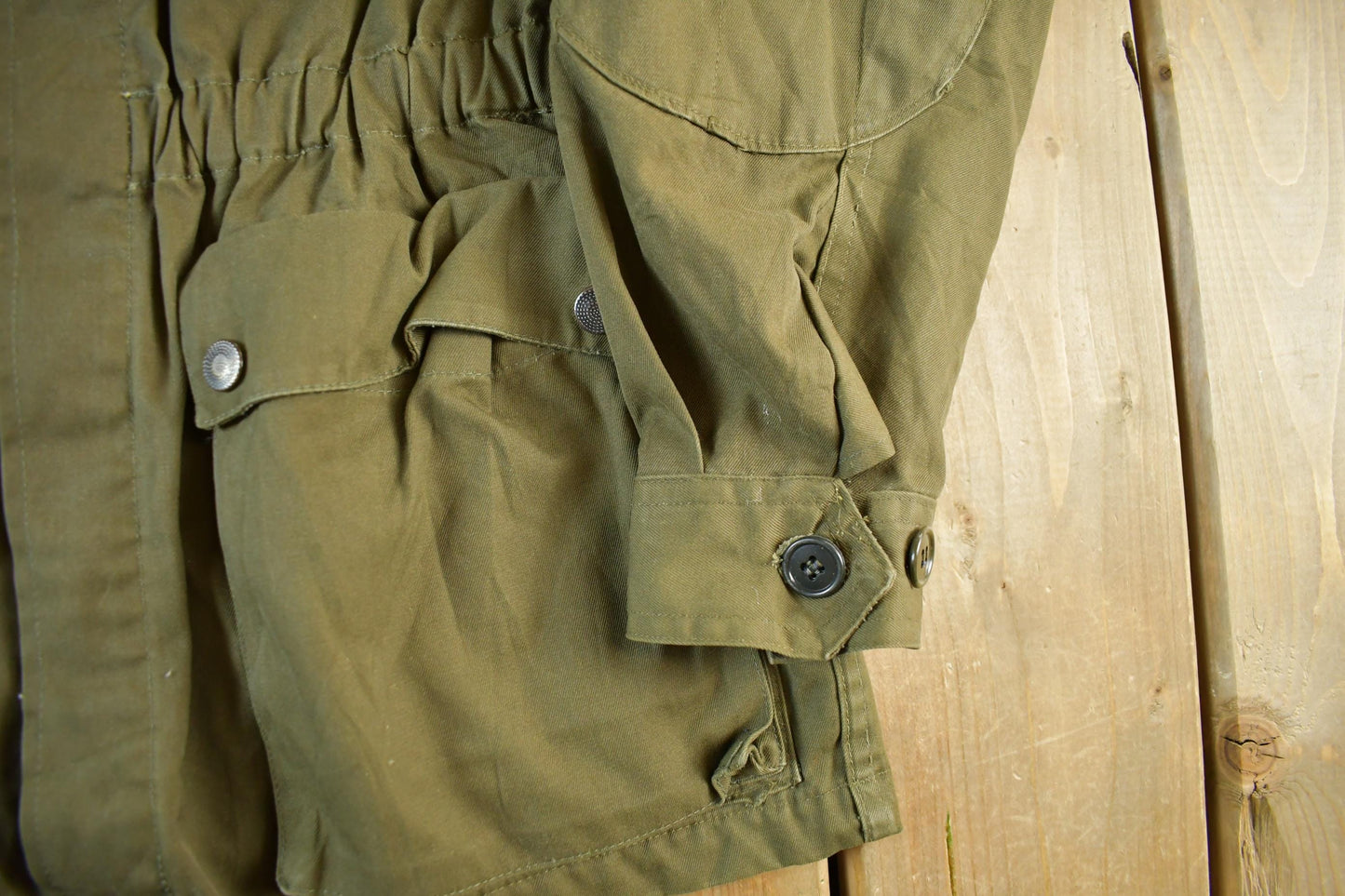 Vintage 1980s Italian Military Jacket Men's Medium from propervintagecanada