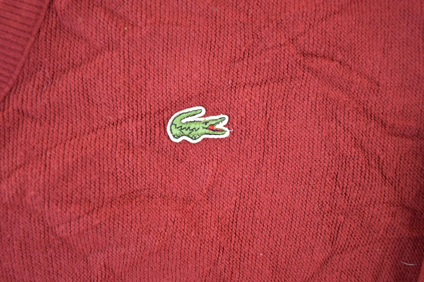 Vintage 1980s Izod Lacoste Alligator Knit Pullover Sweater Men's Large from propervintagecanada