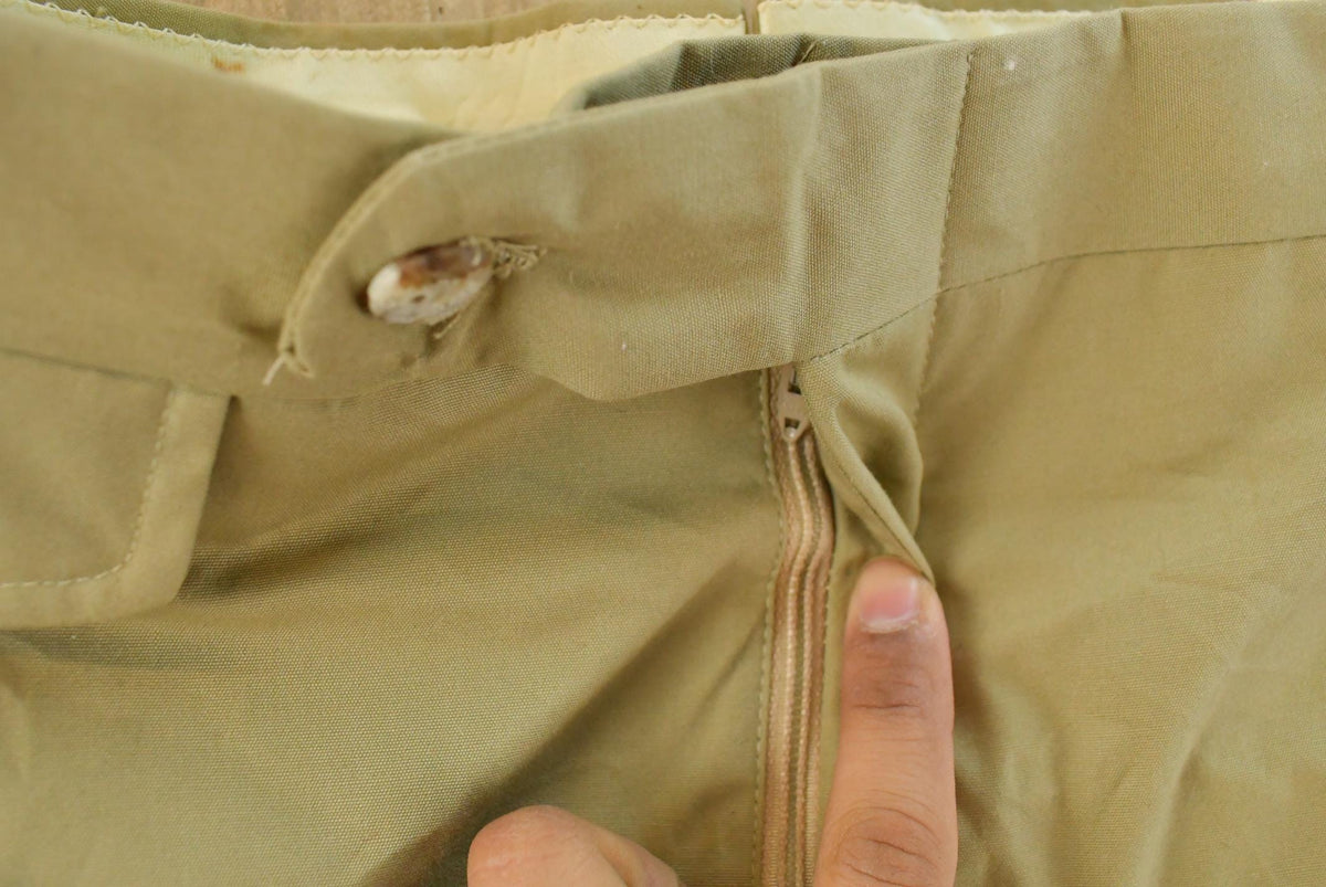 Vintage 1980s Izod Lacoste Chino Golf Pants Men's 35 x 31 from propervintagecanada
