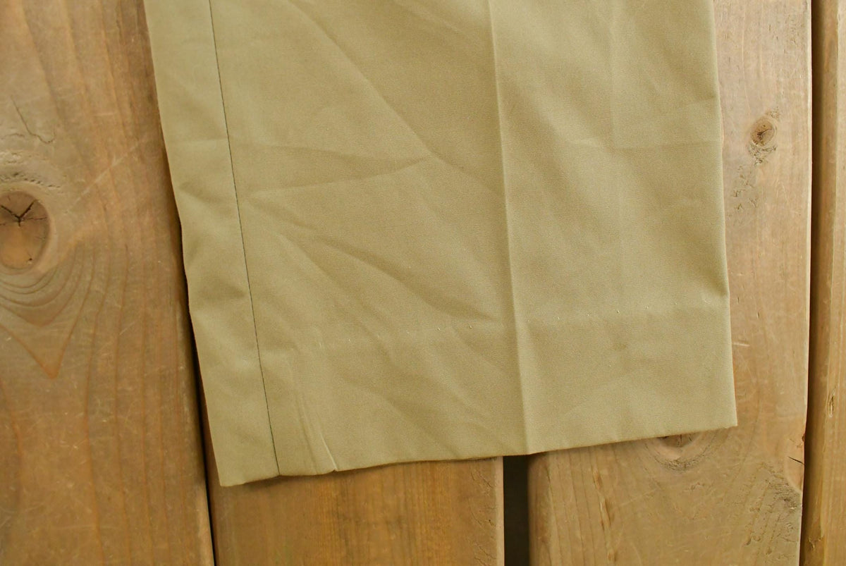 Vintage 1980s Izod Lacoste Chino Golf Pants Men's 35 x 31 from propervintagecanada
