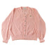 Vintage 1980s Izod Lacoste Knit Cardigan Sweater Men&