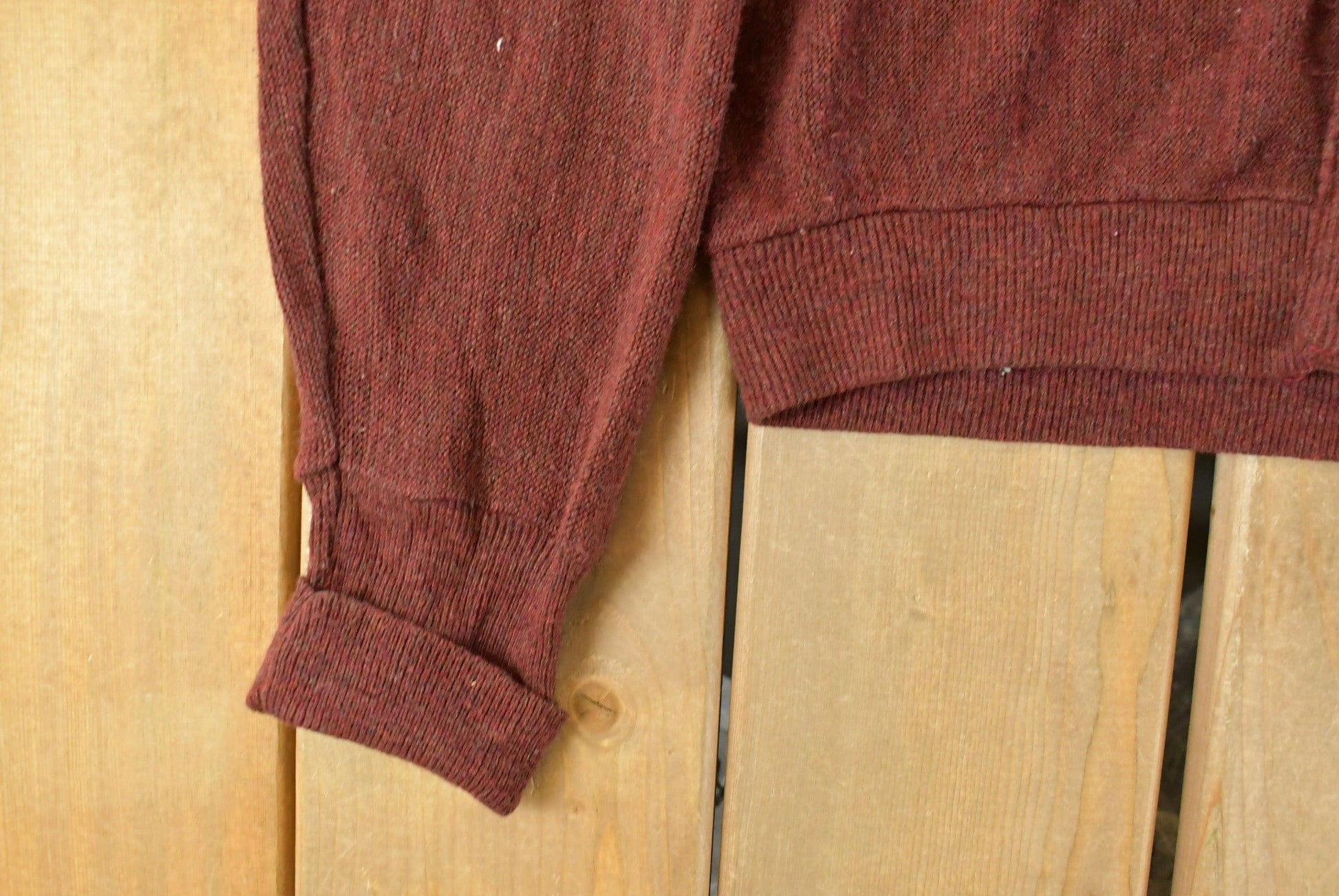 Vintage 1980s Izod Lacoste Knit Cardigan Sweater Men's Large from propervintagecanada