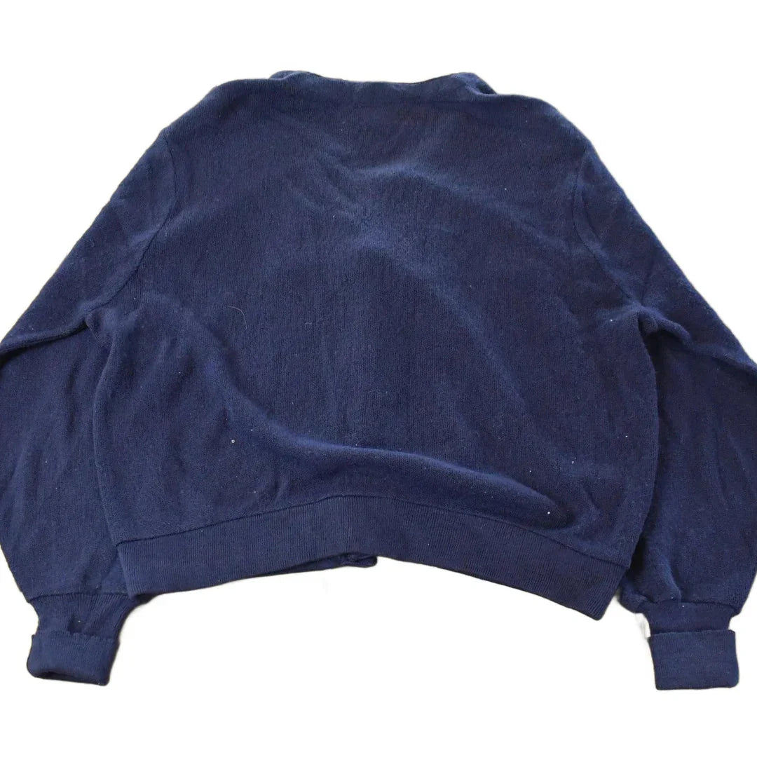 Vintage 1980s Izod Lacoste Knit Cardigan Sweater Men's Medium from propervintagecanada