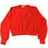 Vintage 1980s Izod Lacoste Knit Cardigan Sweater Men&