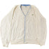 Vintage 1980s Izod Lacoste Knit Cardigan Sweater Men&