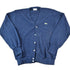 Vintage 1980s Izod Lacoste Knit Perfect Mild Distress Cardigan Sweater Made In USA from propervintagecanada