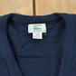 Vintage 1980s Izod Lacoste Knit V Neck Sweater Men's Medium from propervintagecanada