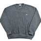 Vintage 1980s Izod Lacoste Knit V-Neck Sweater Men's XL from propervintagecanada