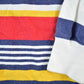 Vintage 1980s Izod Lacoste Rugby Style Quarter Button Up Striped Shirt Men's XL from propervintagecanada