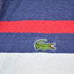 Vintage 1980s Izod Lacoste Rugby Style Quarter Button Up Striped Shirt Men's XL from propervintagecanada