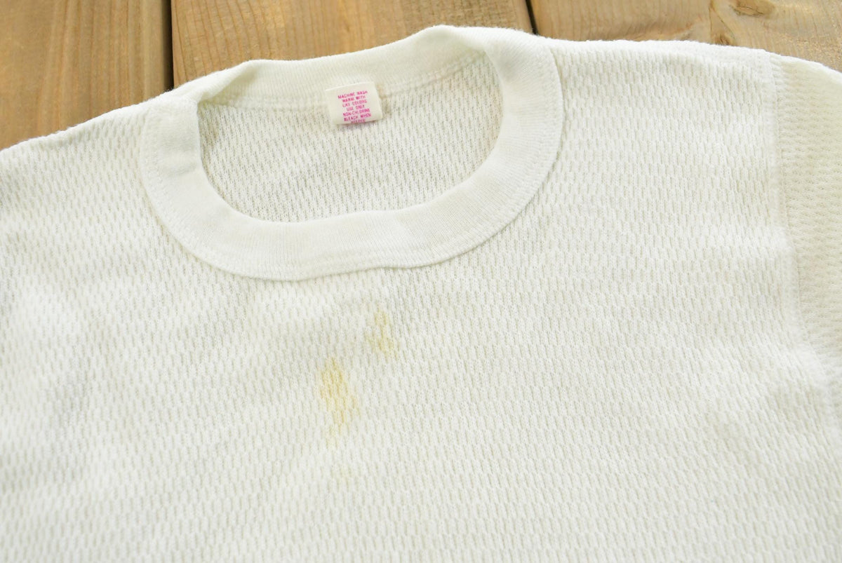 Vintage 1980s J.E. Morgan's Thermal Undershirt Youth M from propervintagecanada