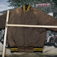 Vintage 1980s Jacket Trap Shooters Satin Bomber Men's Large from propervintagecanada
