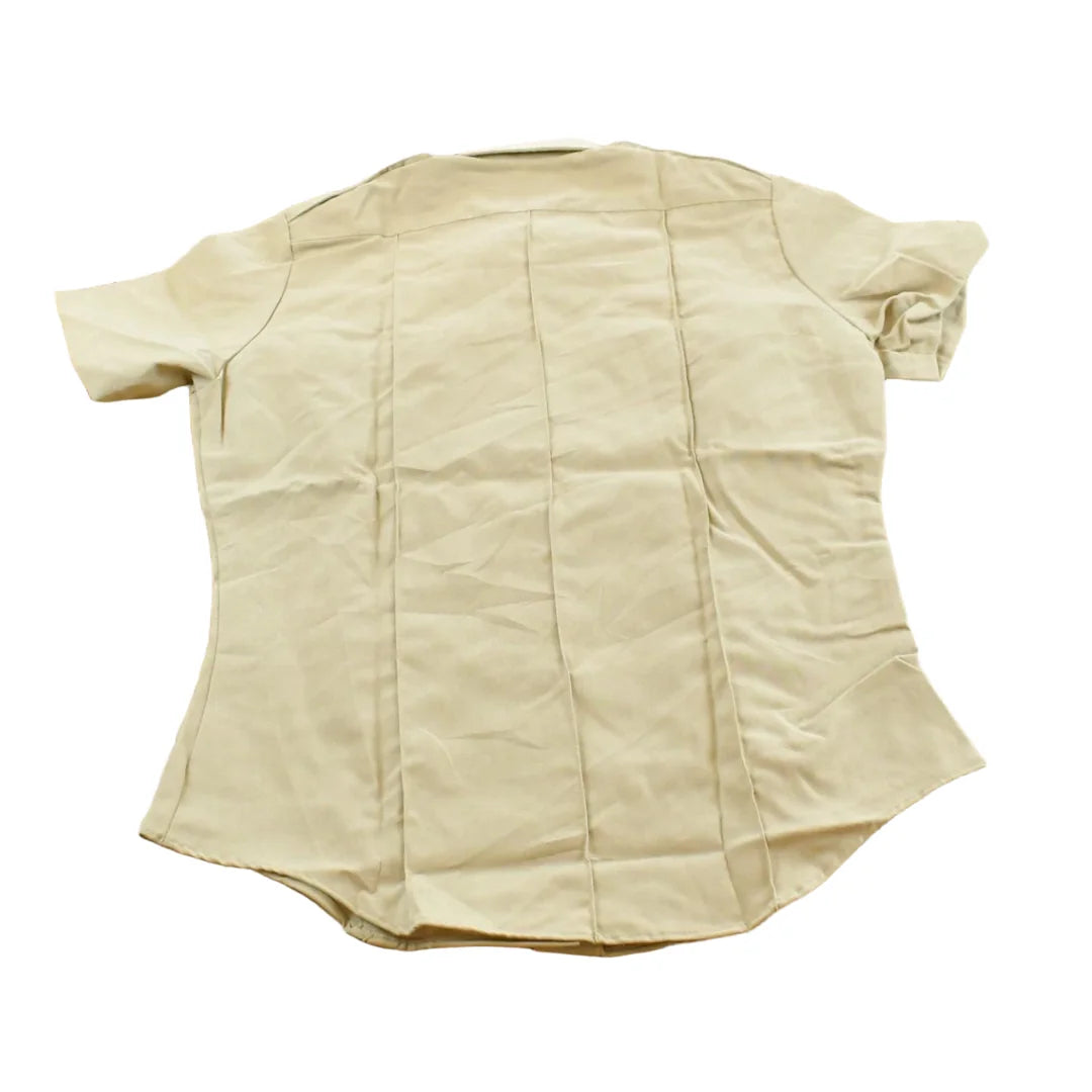 Vintage 1980s Jaguar Tropical by Conqueror Button Up Beige Safari Style Shirt Men's Men's Medium from propervintagecanada