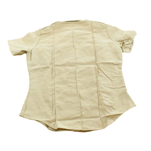 Vintage 1980s Jaguar Tropical by Conqueror Button Up Beige Safari Style Shirt Men's Men's Medium from propervintagecanada
