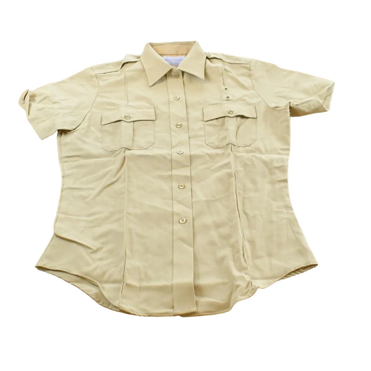 Vintage 1980s Jaguar Tropical by Conqueror Button Up Beige Safari Style Shirt Men's Men's Medium from propervintagecanada
