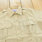 Vintage 1980s Jaguar Tropical by Conqueror Button Up Beige Safari Style Shirt Men's Men's Medium from propervintagecanada