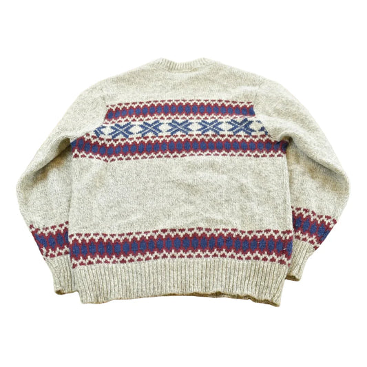 Vintage 1980s Jamaica Bay Knit Sweater Mens M from propervintagecanada
