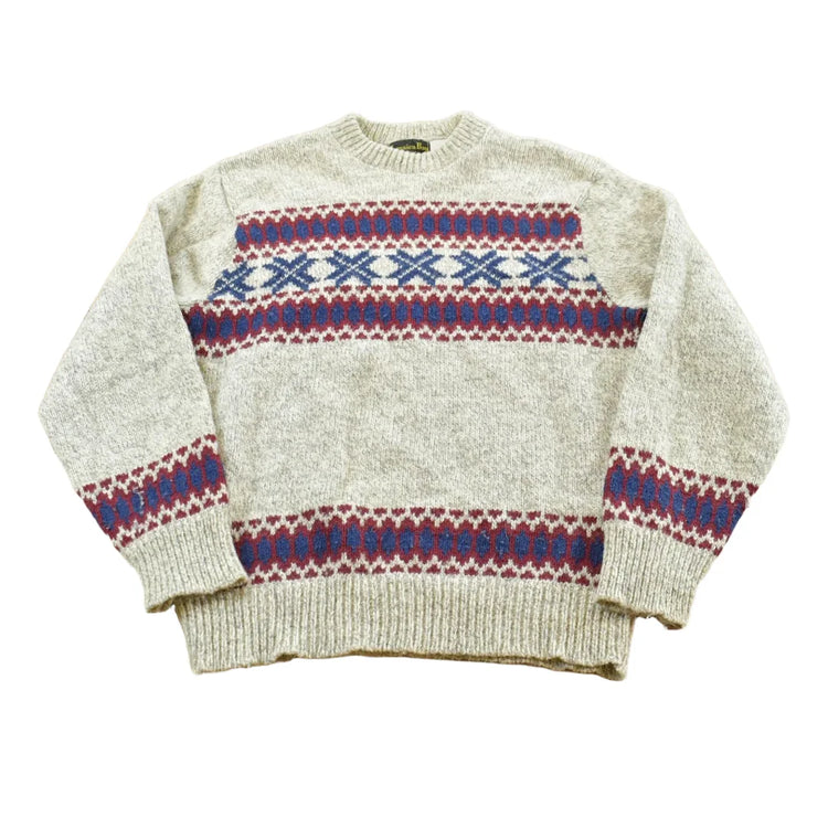 Vintage 1980s Jamaica Bay Knit Sweater Mens M from propervintagecanada
