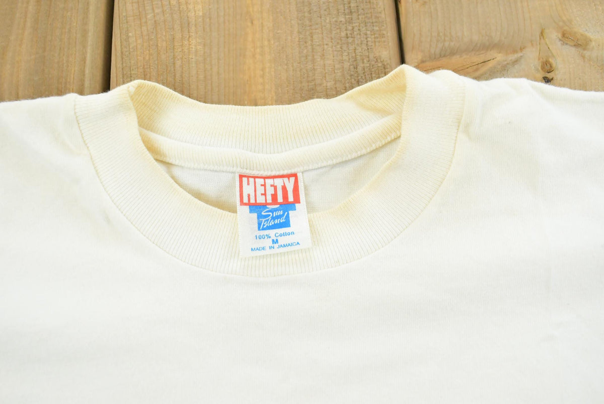 Vintage 1980s Jamaica No Problem Souvenir Travel T-Shirt Men's S from propervintagecanada