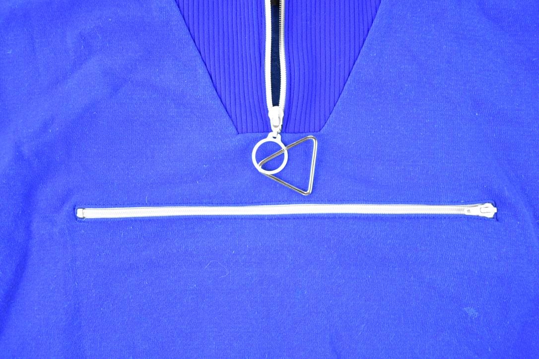 Vintage 1980s Janus Of Norway Souvenir Quarter Zip Sweatshirt Made In Norway Men's Large from propervintagecanada