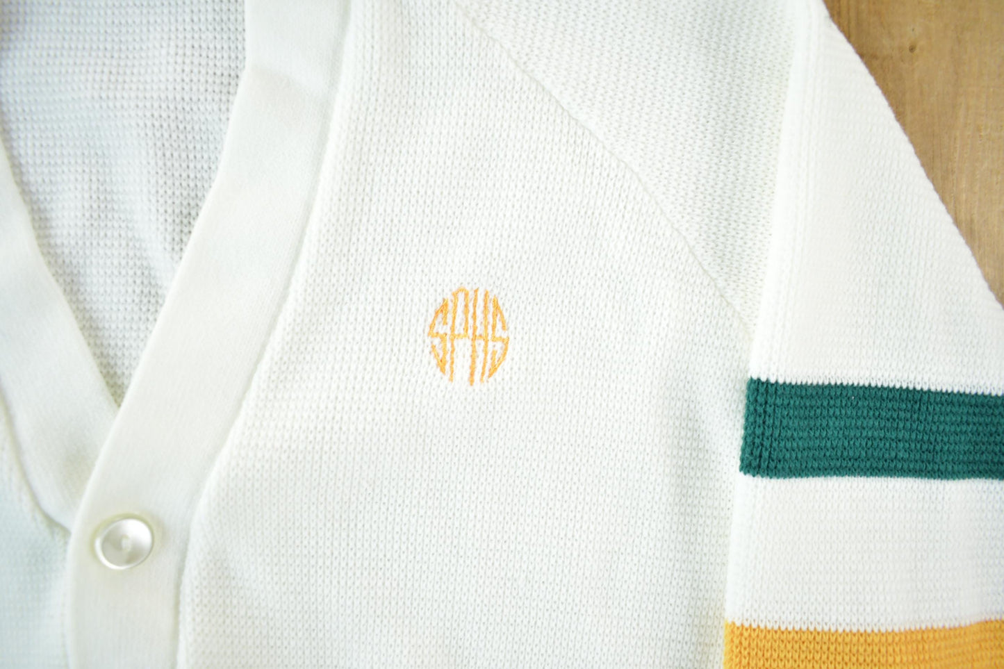 Vintage 1980s Jaydee Knit Cardigan Sweater Men's Small from propervintagecanada