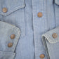 Vintage 1980s JC Penney Flannel Button Up Shirt Men's Medium from propervintagecanada