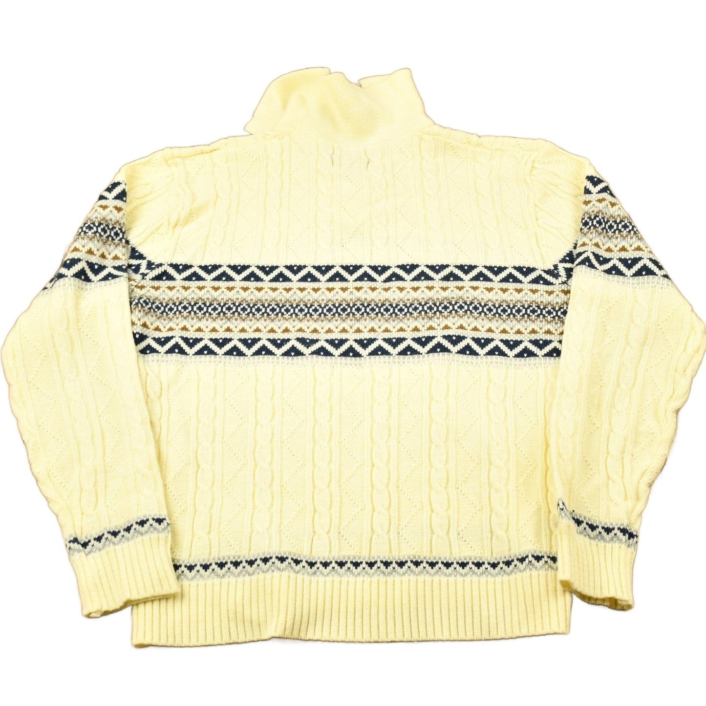 Vintage 1980s JC Penney The Men's Shop Knitted Sweater Men's Large from propervintagecanada