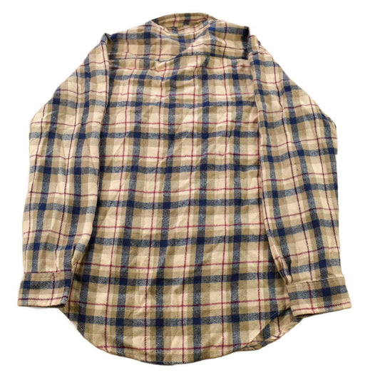 Vintage 1980s JC Penney The Men's Shop Plaid Flannel Button Up Shirt Men's XL from propervintagecanada