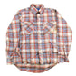 Vintage 1980s JC Penny Plain Pockets Plaid Button Up Shirt Men's Medium from propervintagecanada
