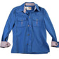 Vintage 1980s JC Penny Western Apparel Light Button Up Jacket Men's Large from propervintagecanada