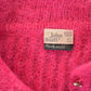 Vintage 1980s John Bull Hand Loomed Knit Cardigan Sweater Women's L from propervintagecanada