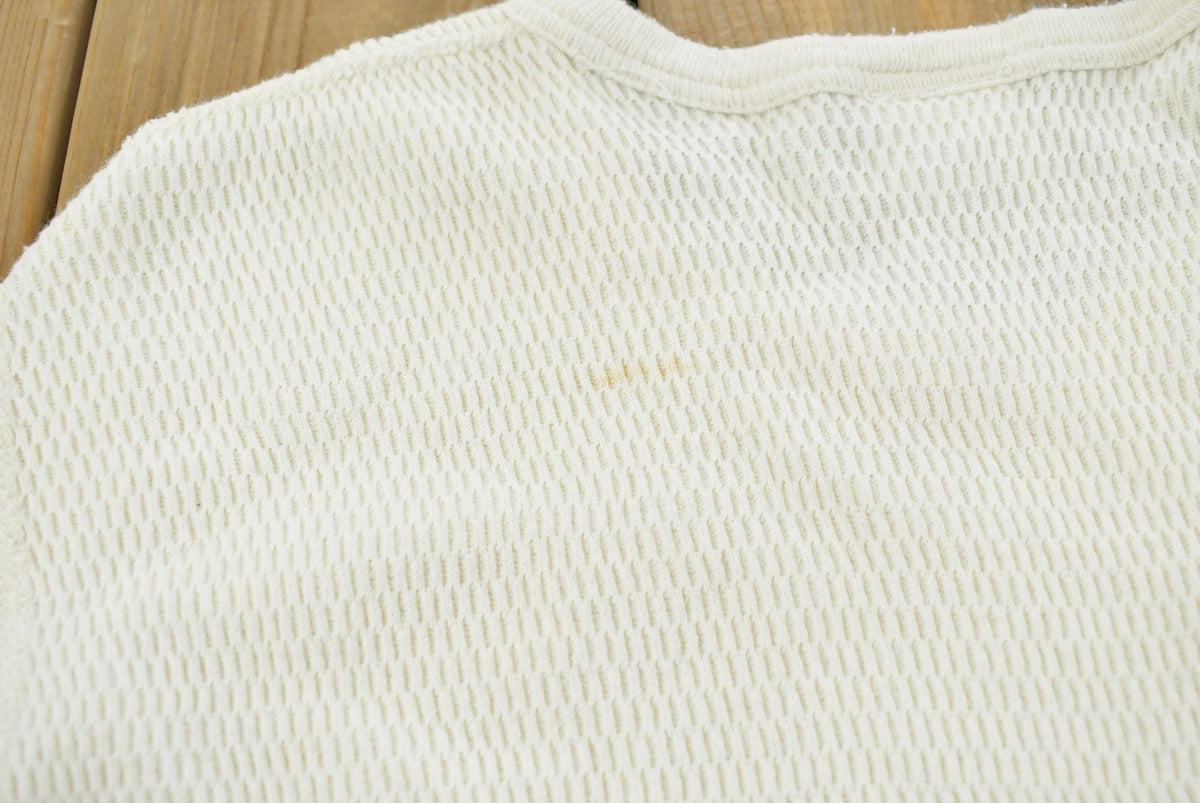Vintage 1980s John Henry Thermal Long sleeve Undershirt T-Shirt Men's M from propervintagecanada
