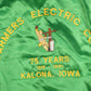 Vintage 1980s Kalona Iowa Satin Bomber Jacket Men's Medium from propervintagecanada